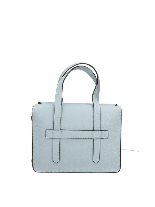 Borsa a mano da donna In Vera pelle | Gave Lux | GLX2219114823FBG-CIELO