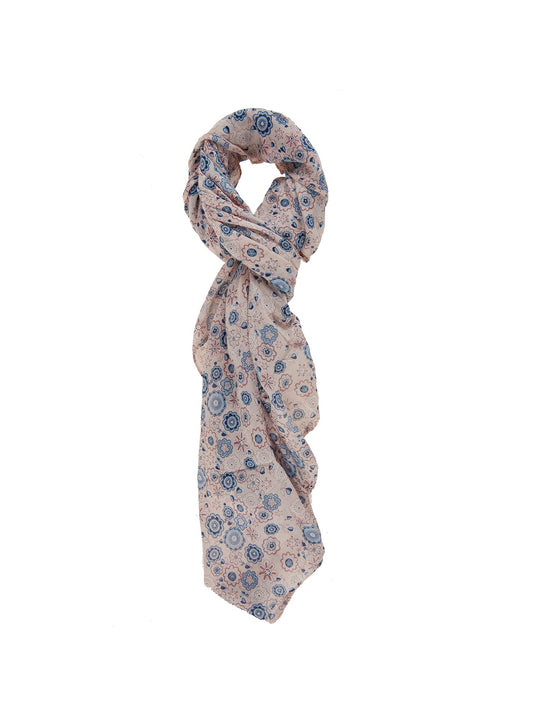 Foulard Unisex in Cotone e seta | Gave Lux | GLX22L101923FBG-ROSA