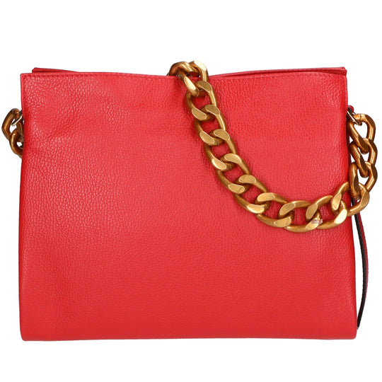 Borsa a spalla da Donna in Vera Pelle | Gave Lux | GLX220611023FBG-D58_ROSSO_FERRARI