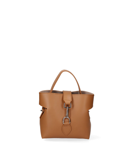 Borsa a mano da donna In Vera pelle | Gave Lux | GLX220738023FBG-PL44_CUOIO