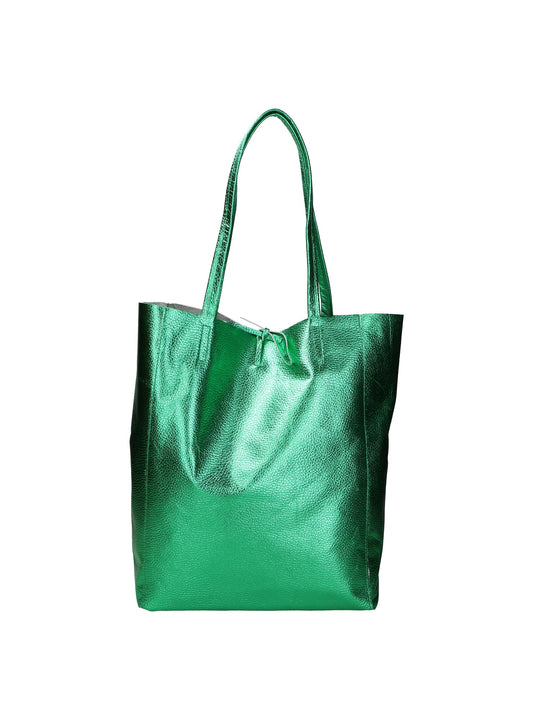 Borsa a spalla da Donna in Vera Pelle | Gave Lux | GLX220592123FBG-DL47_SMERALDO