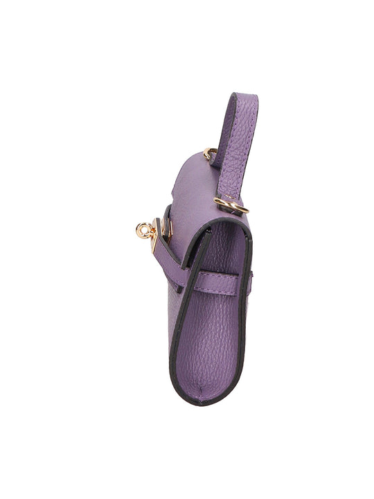 Uma Damen-Clutch aus echtem Leder