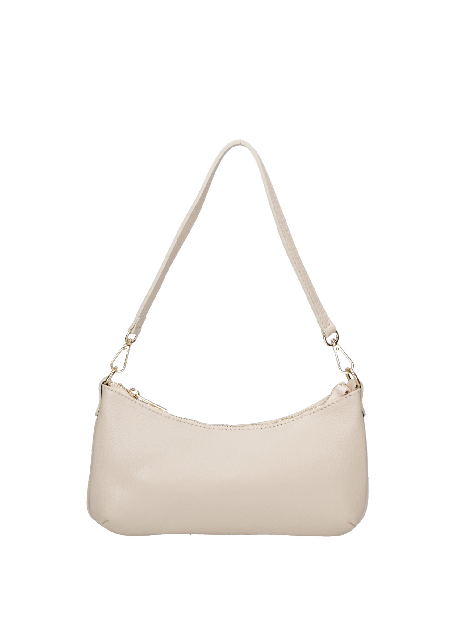 Borsa a spalla da donna In Vera pelle | Gave Lux | GLX220740023FBG-D37_LATTE