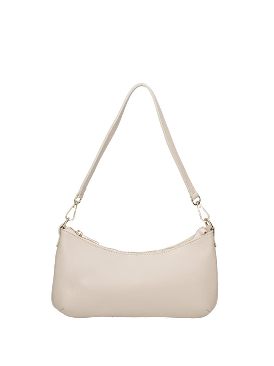 Borsa a spalla da donna In Vera pelle | Gave Lux | GLX220740023FBG-D37_LATTE