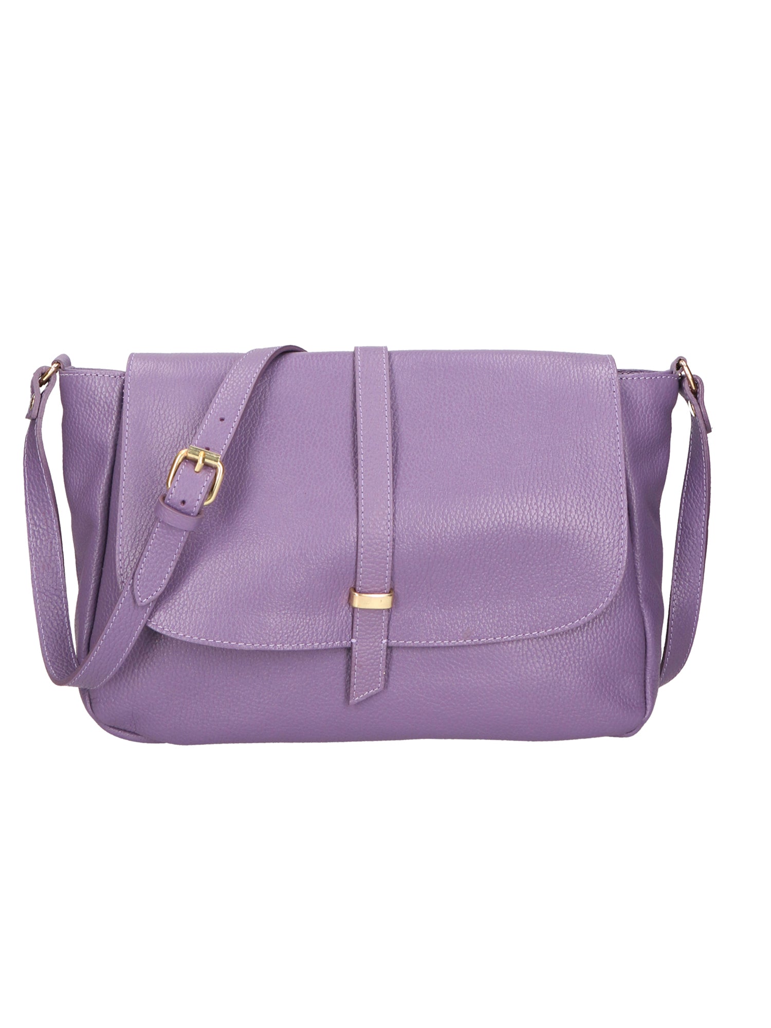 Borsa a spalla da Donna in Vera Pelle | gave lux | GLX220651923FBG-D87_VIOLET