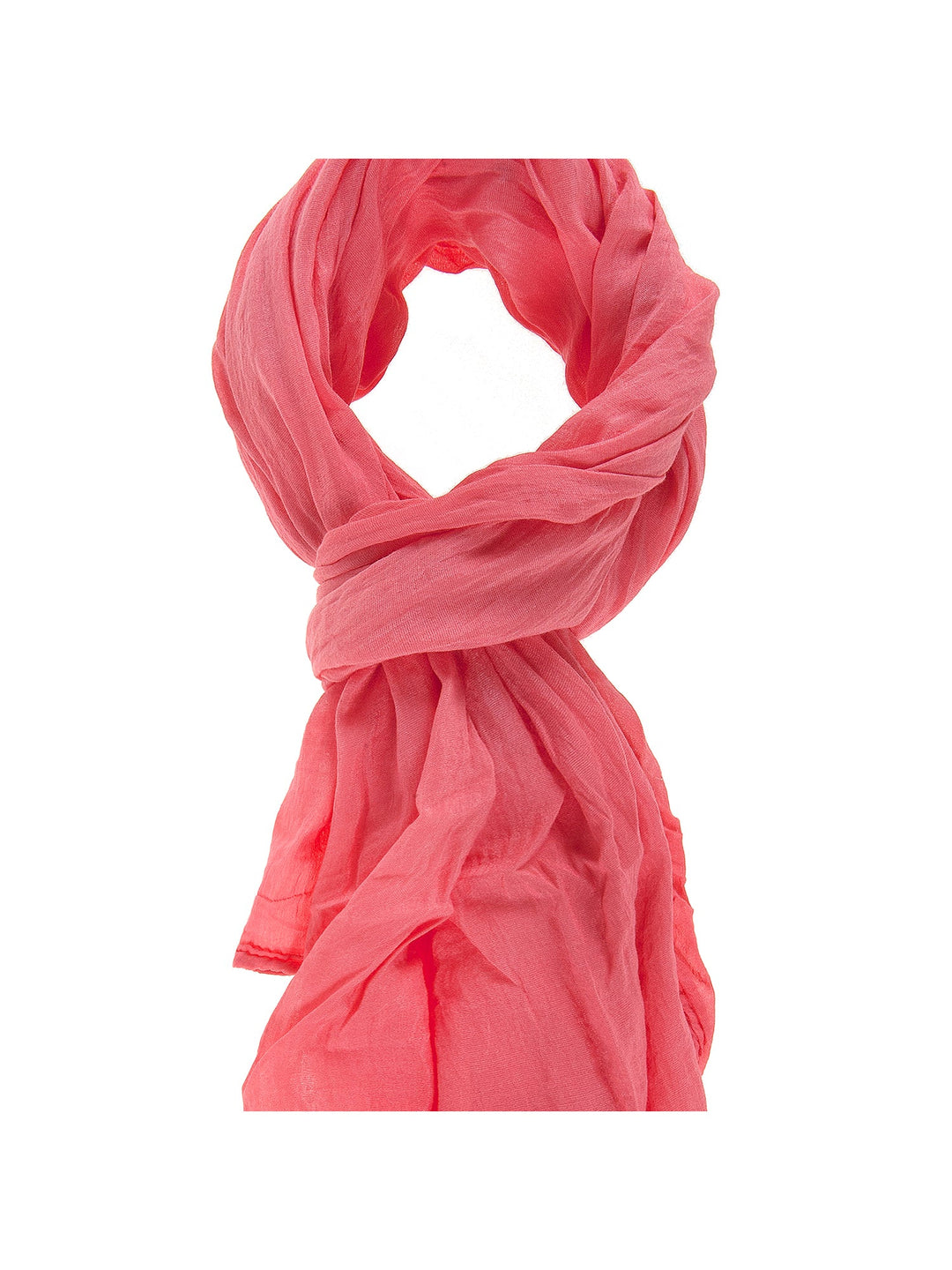 Tecla Unisex-Schal aus Baumwolle und Seide