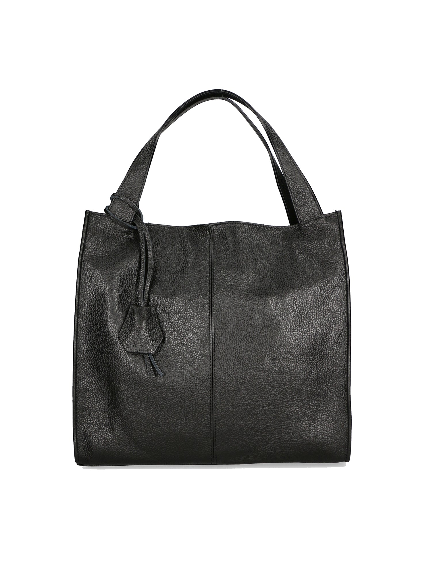borsa a spalla da Donna in Vera Pelle | Gave Lux | GLX22331223FBG-D28_NERO_BLACK