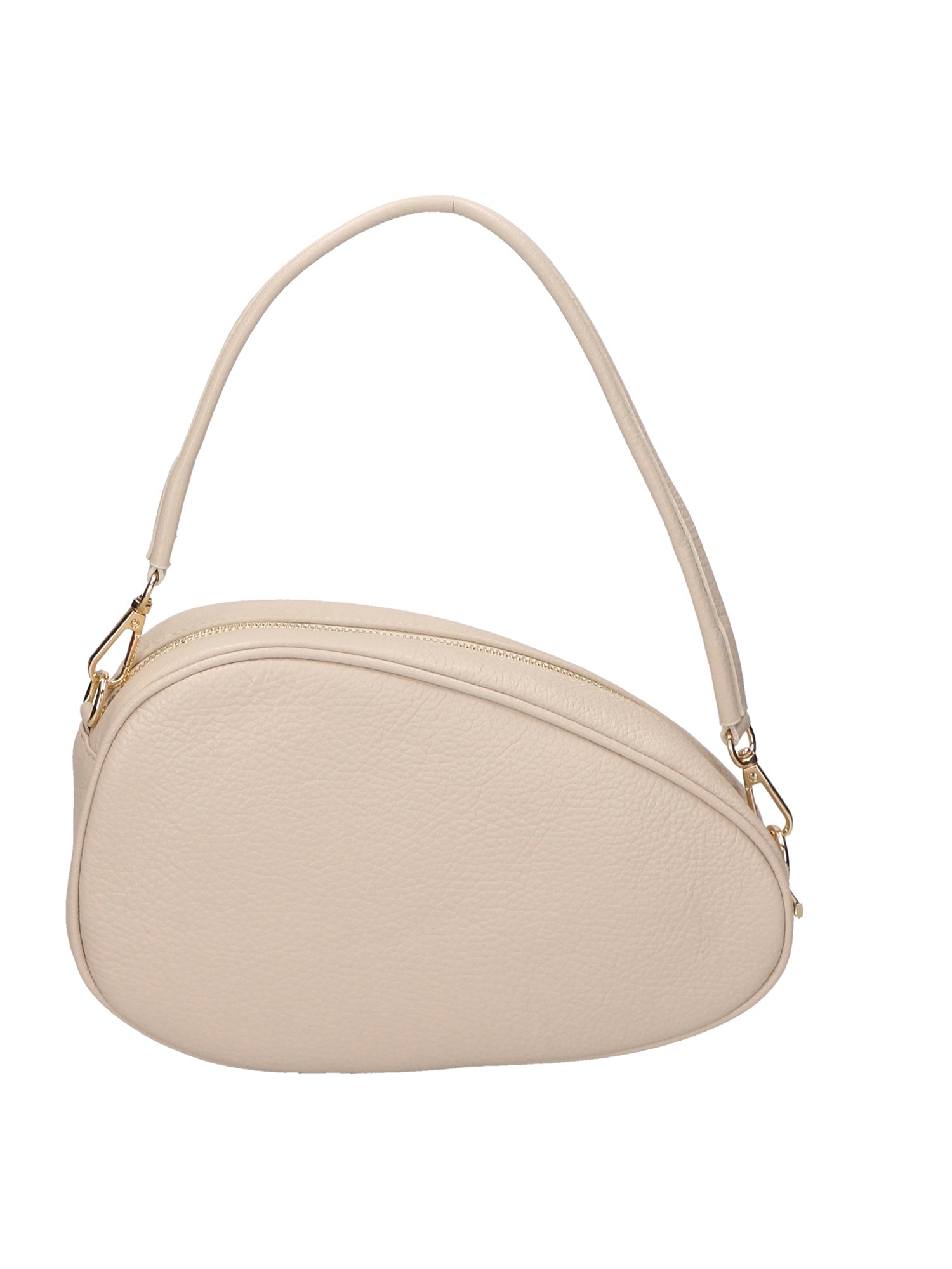 Borsa a spalla da Donna in Vera Pelle | Gave Lux | GLX220595923FBG-D37_LATTE