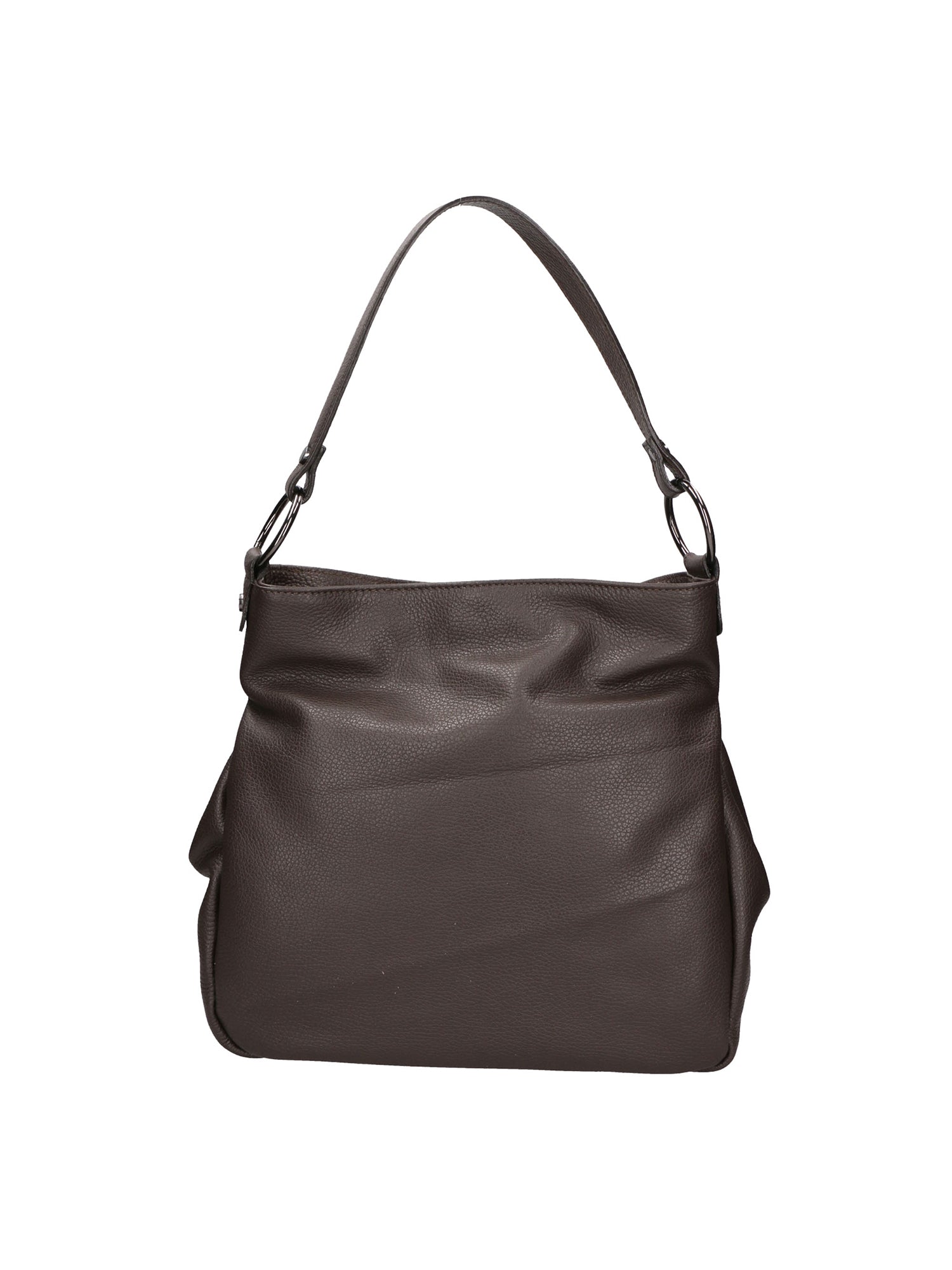 Borsa a spalla da Donna in Vera Pelle | Gave Lux | GLX220571023FBG-D23_T.MORO_DARK_BROWN