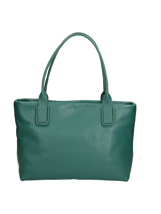Borsa a spalla da Donna in Vera Pelle | Gave Lux | GLX220650623FBG-D91_PAVONE