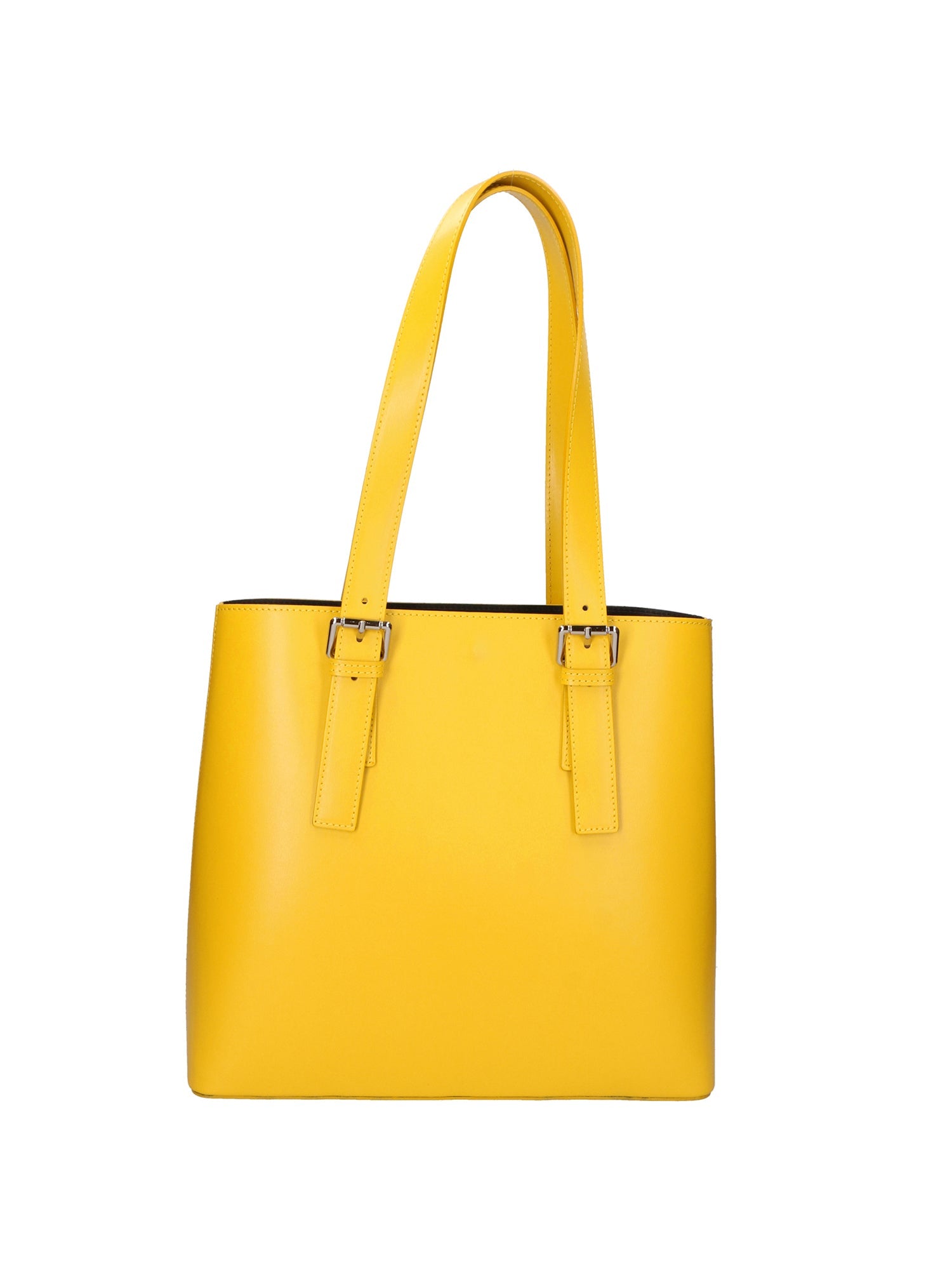 Borsa a spalla da Donna in Vera Pelle | Gave Lux | GLX220592423FBG-B04_GIALLO