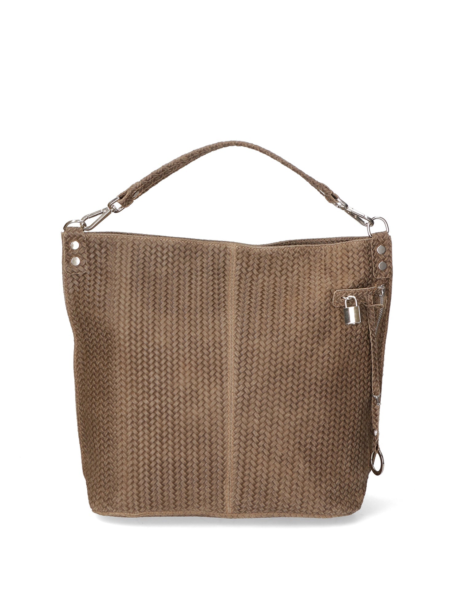 borsa a spalla da Donna in Vera Pelle | Gave Lux | GLX228005123FBG-TAUPE