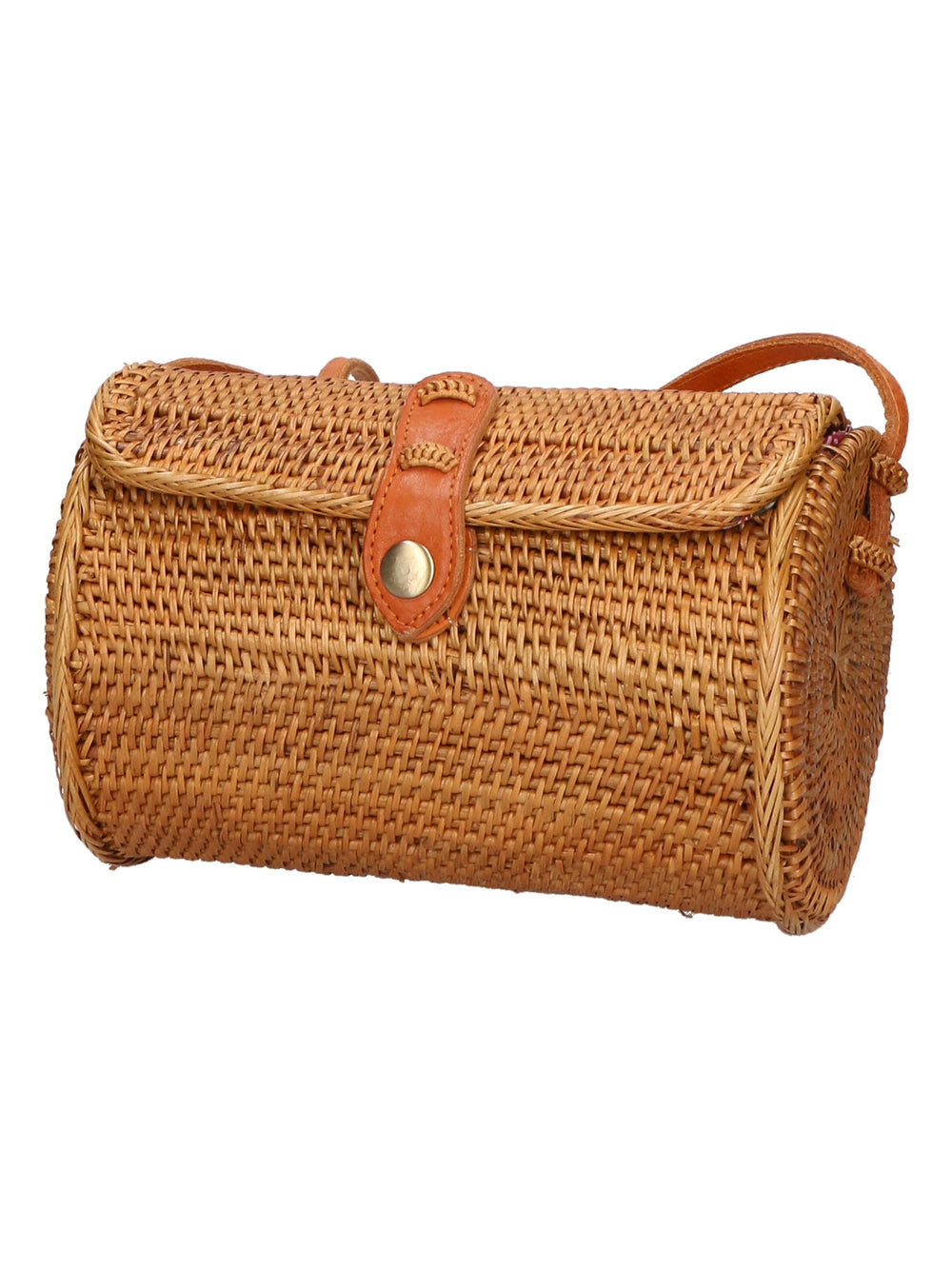 Lavinia Borsa a tracolla da Donna in Rattan