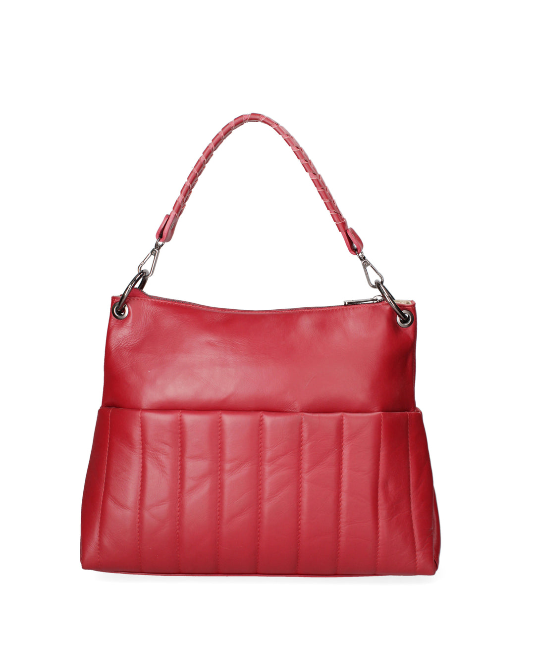 Borsa a spalla da donna In Vera pelle | Gave Lux | GLX22392023FBG-S10_RUBINO