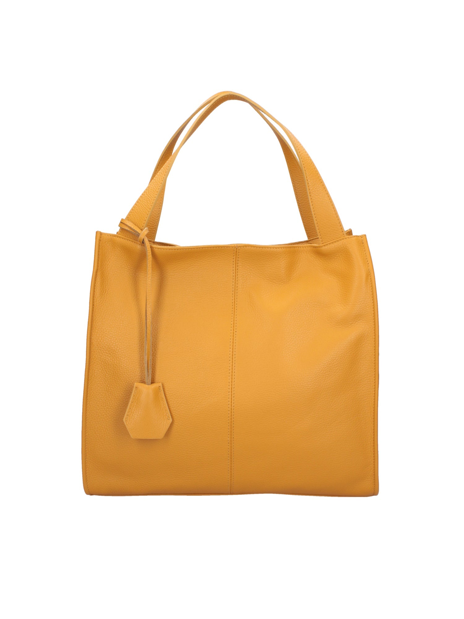 Borsa a spalla da Donna in Vera Pelle | Gave Lux | GLX22331223FBG-D36_SENAPE