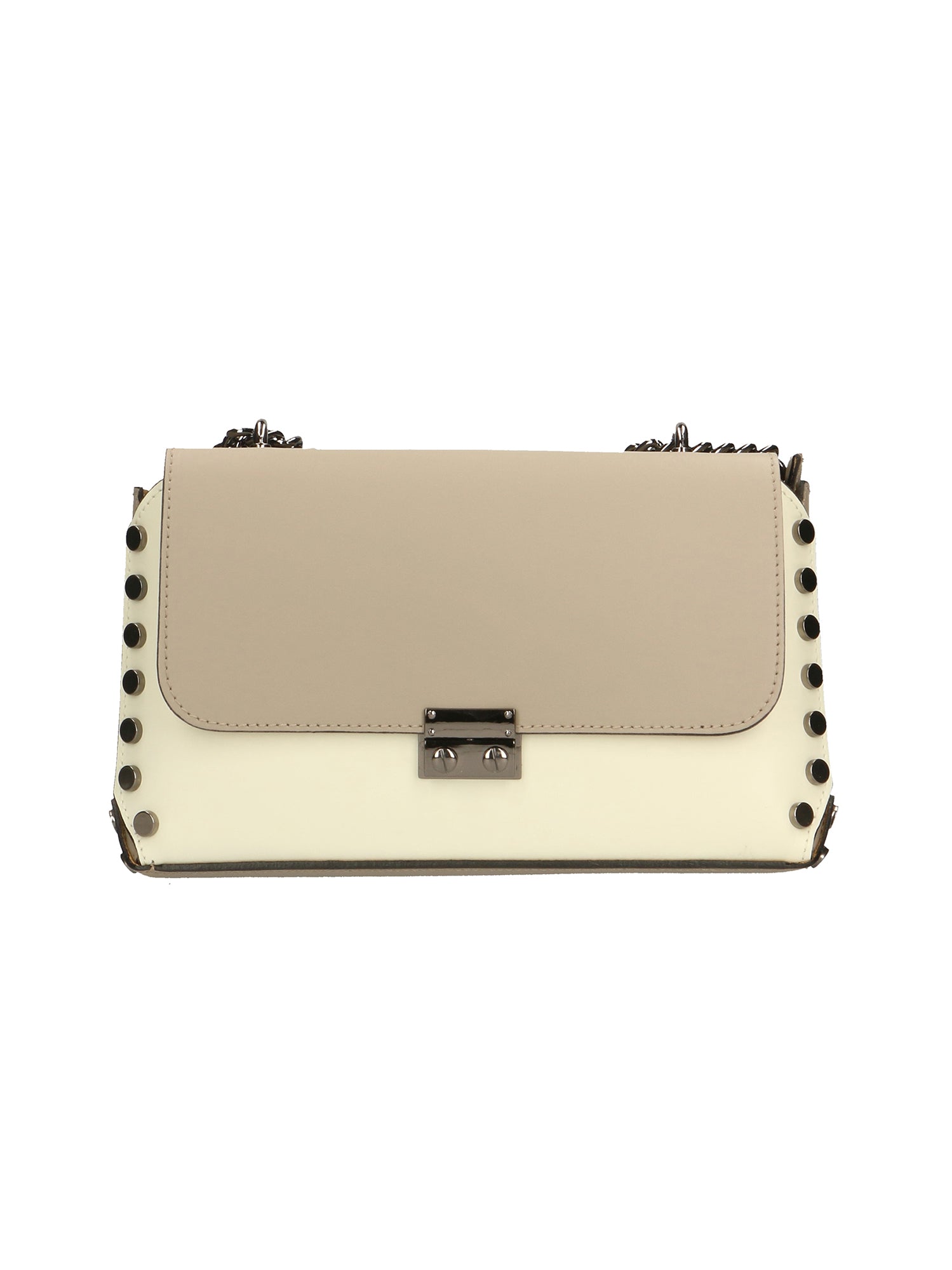 Borsa a tracolla da donna In Vera pelle | gave lux | GLX22864123FBG-BEIGE+TAUPE