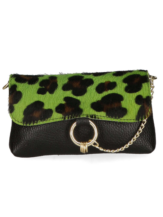 Pochette da Donna in Vera Pelle | Gave Lux | GLX220476023FBG-LEO_G_VERDE