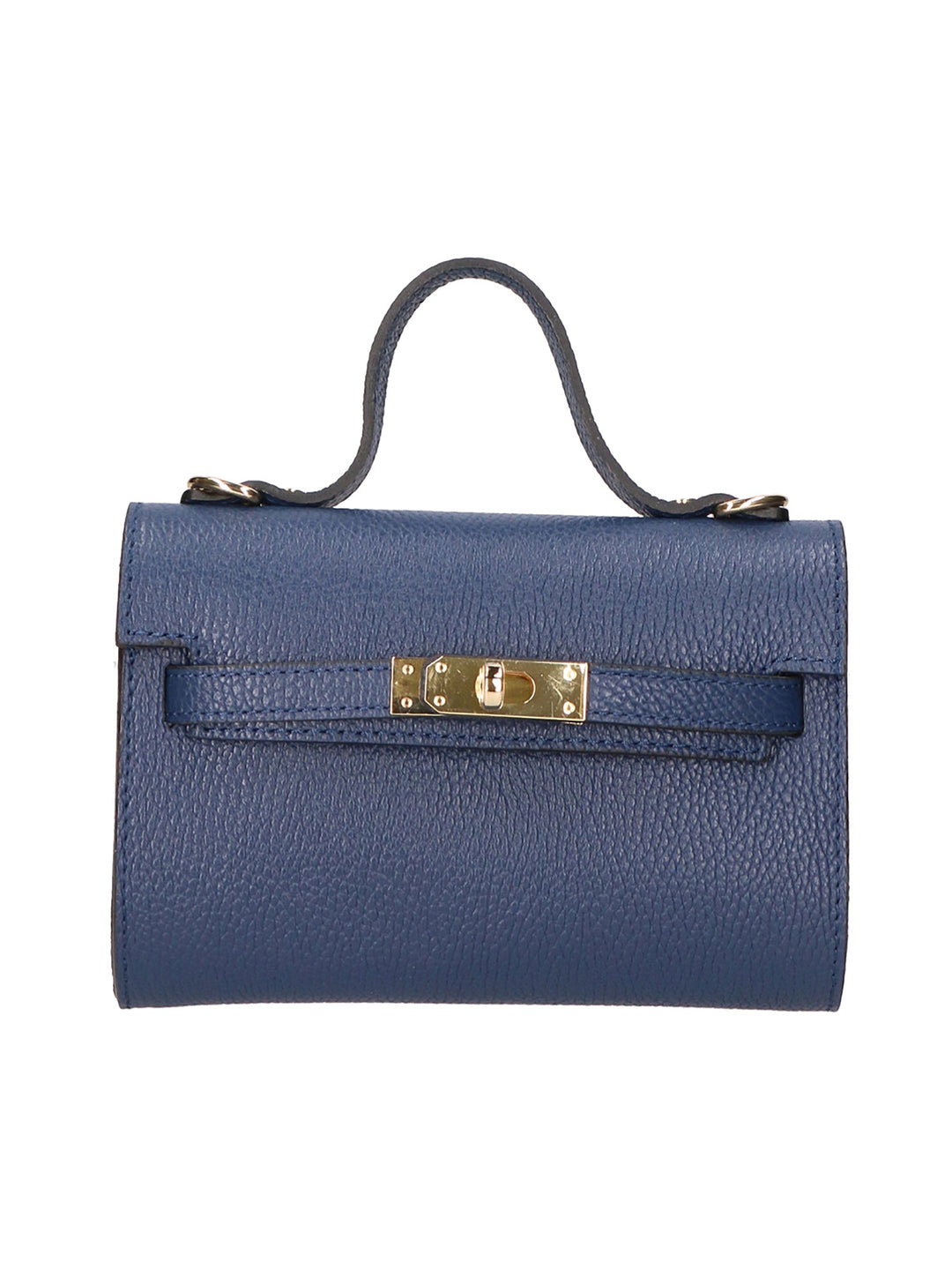 pochette da Donna in Vera Pelle | Gave Lux | GLX220652523FBG-D24_BLU_JEANS