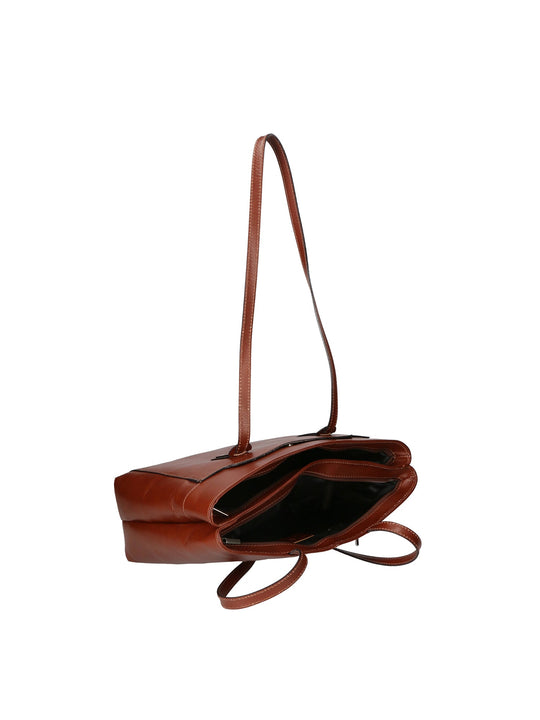 Flora Borsa a spalla da Donna in Vera Pelle