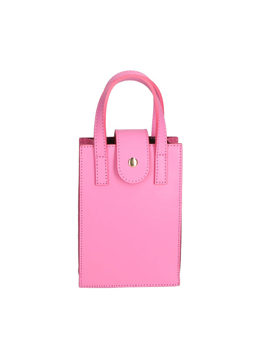 Borsa a mano da Donna in Vera Pelle | Gave Lux | GLX220599123FBG-L213_PINK+15_PINK
