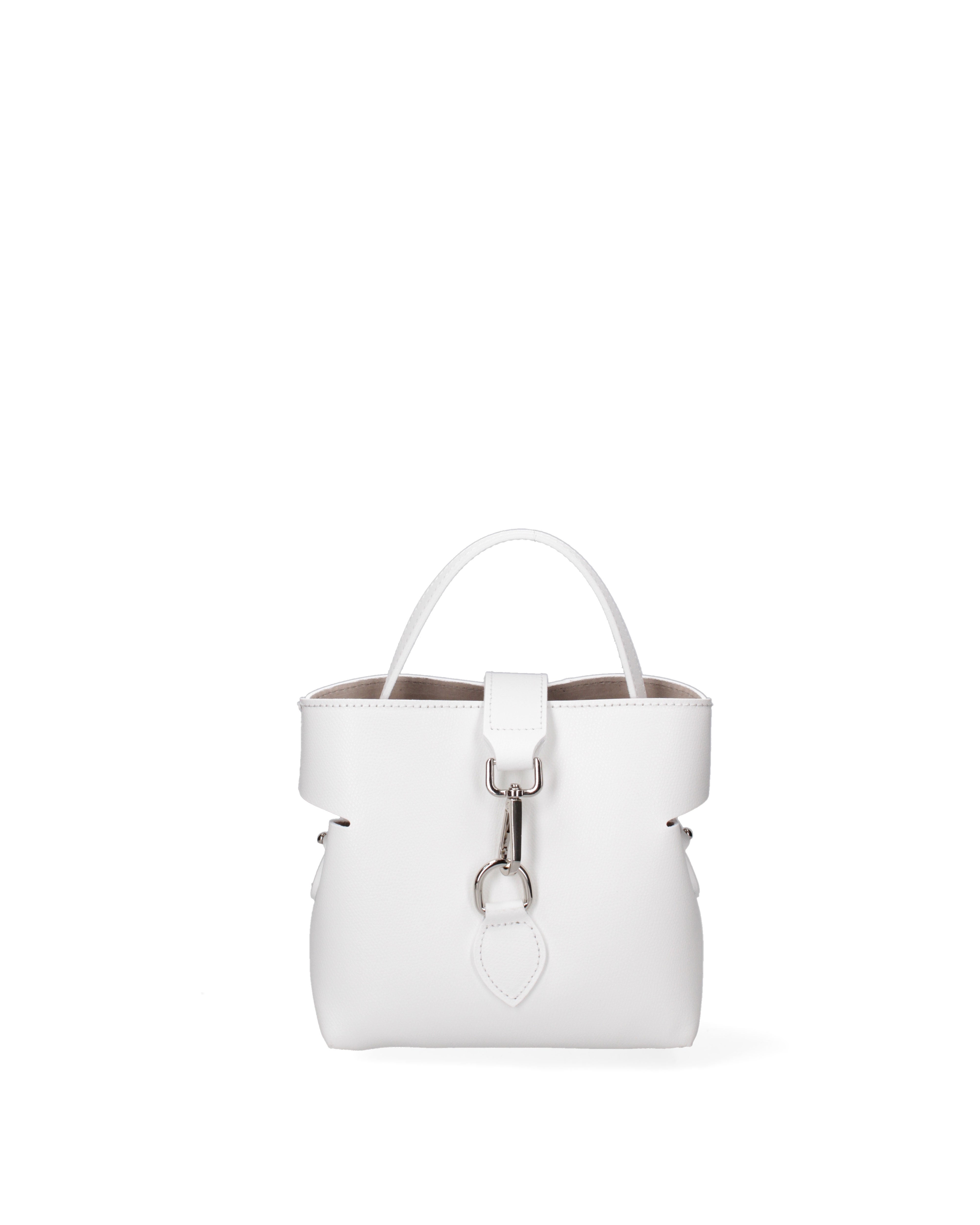Borsa a mano da donna In Vera pelle | Gave Lux | GLX220738023FBG-PL01_BIANCO