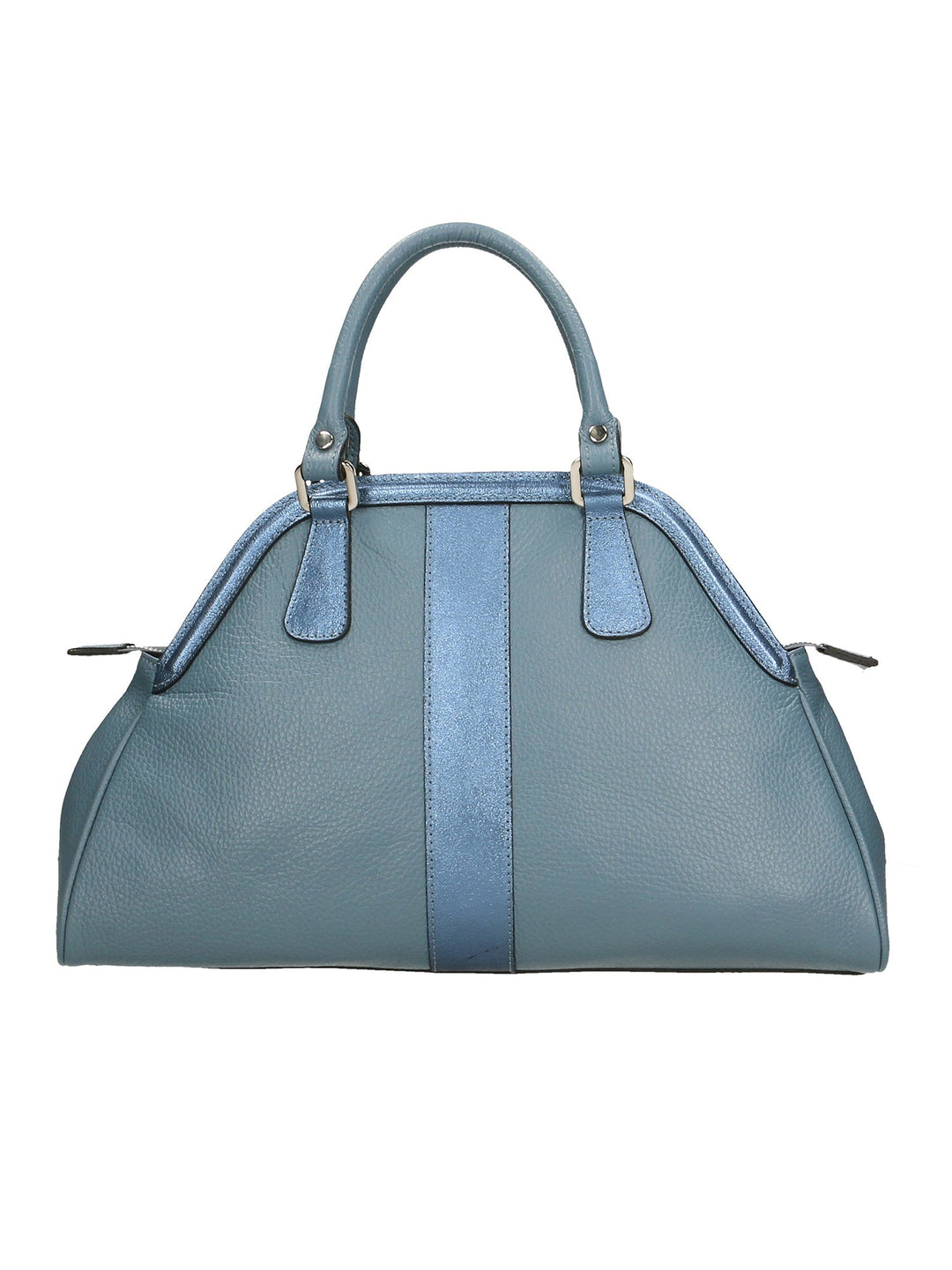 Borsa a mano da Donna in Vera Pelle | Gave Lux | GLX22671023FBG-CIELO+CIELO