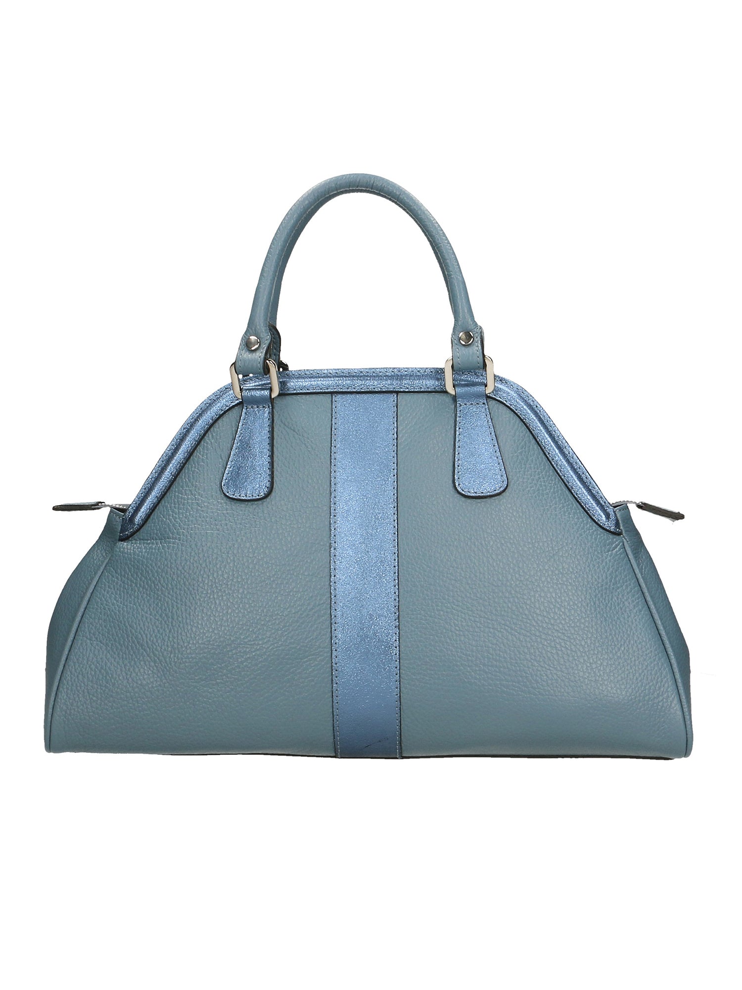 Borsa a mano da Donna in Vera Pelle | Gave Lux | GLX22671023FBG-CIELO+CIELO