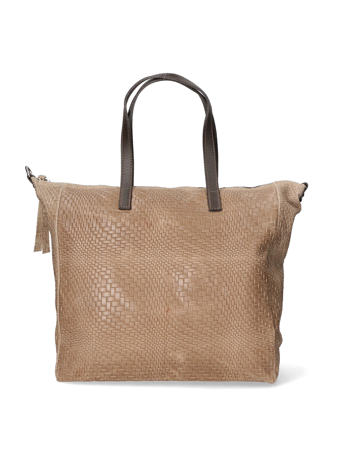 Borsa a spalla da Donna in Vera Pelle | Gave Lux | GLX228005823FBG-TAUPE
