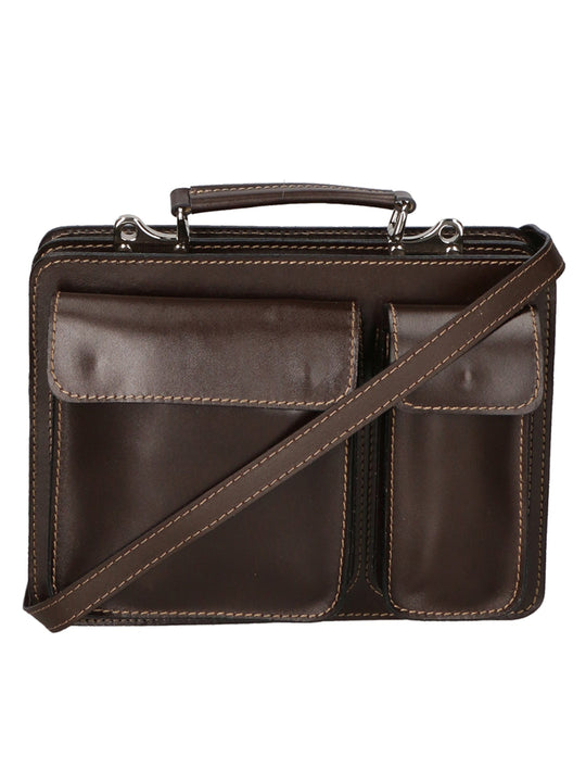Dalila Borsa da lavoro Unisex in Vera Pelle