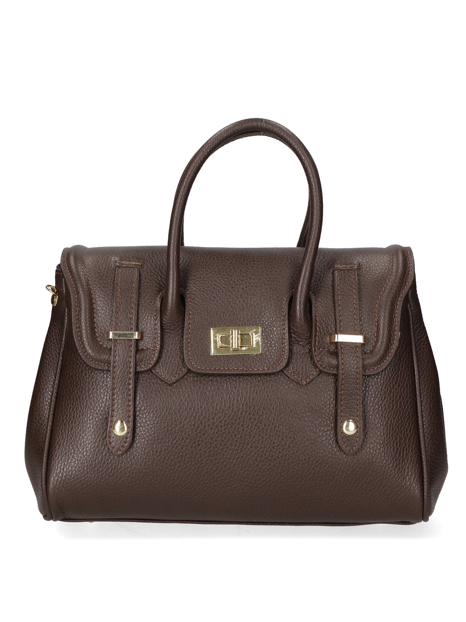 borsa a mano da Donna in Vera Pelle | Gave Lux | GLX22809223FBG-D23_T.MORO_DARK_BROWN