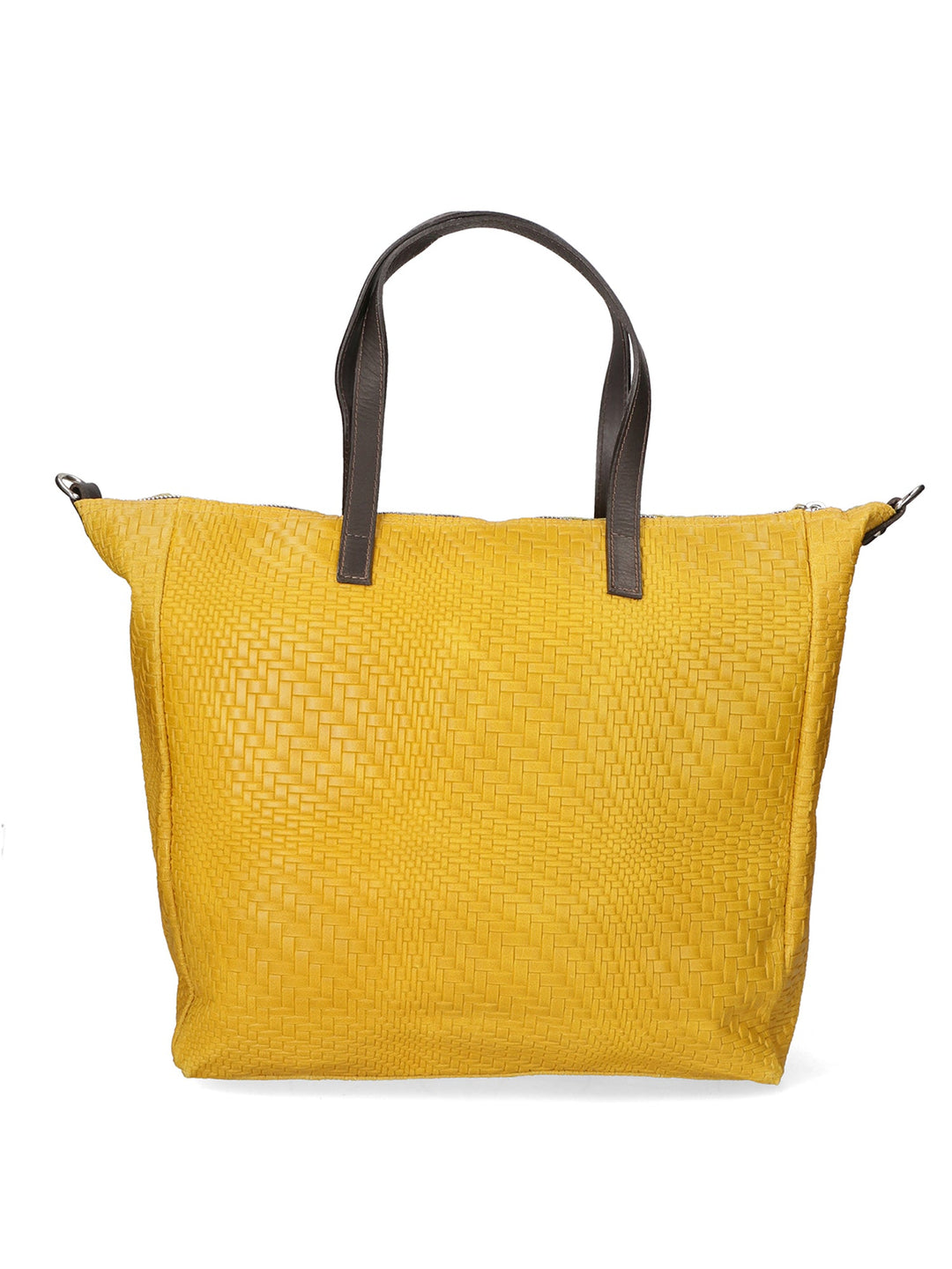 Borsa a spalla da Donna in Vera Pelle | Gave Lux | GLX228005823FBG-GIALLO