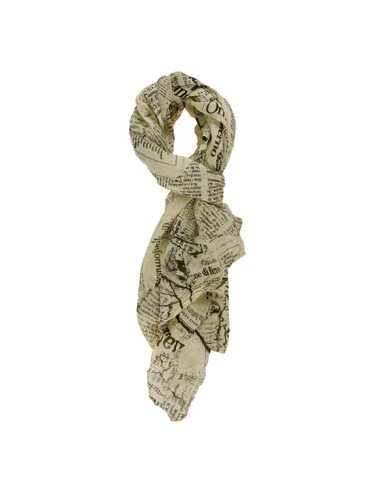 Foulard Unisex in Cotone e seta | Gave Lux | GLX22L102023FBG-GIALLO