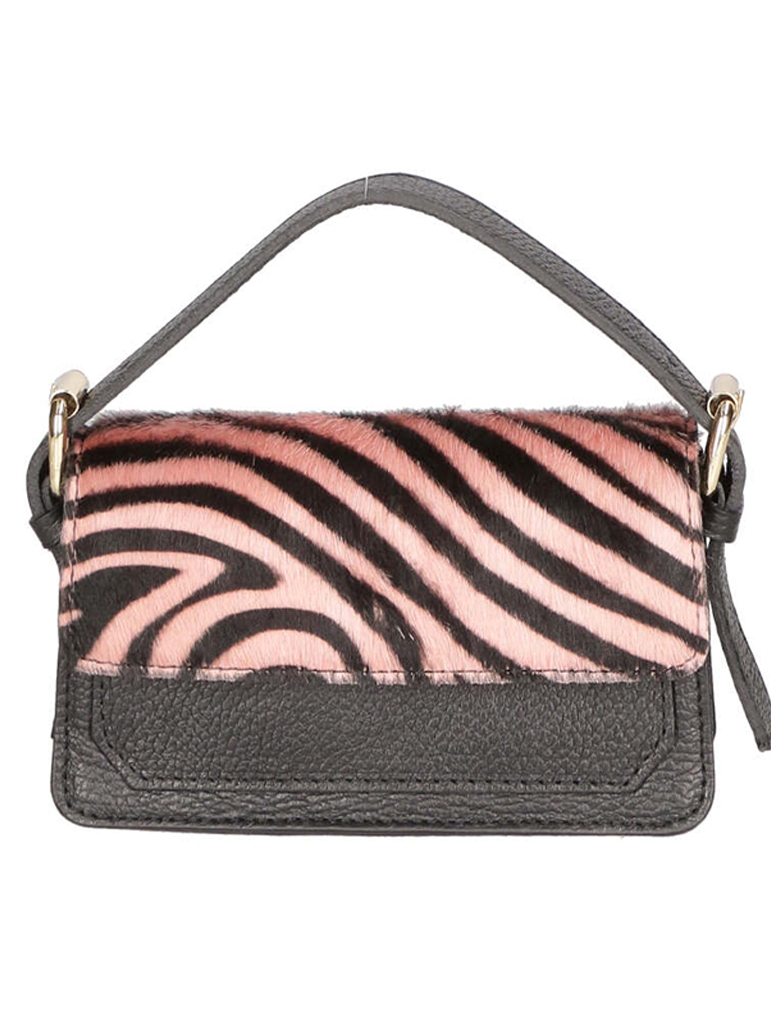 Pochette da Donna in Vera Pelle | Gave Lux | GLX220485823FBG-ZEBRA_ROSA