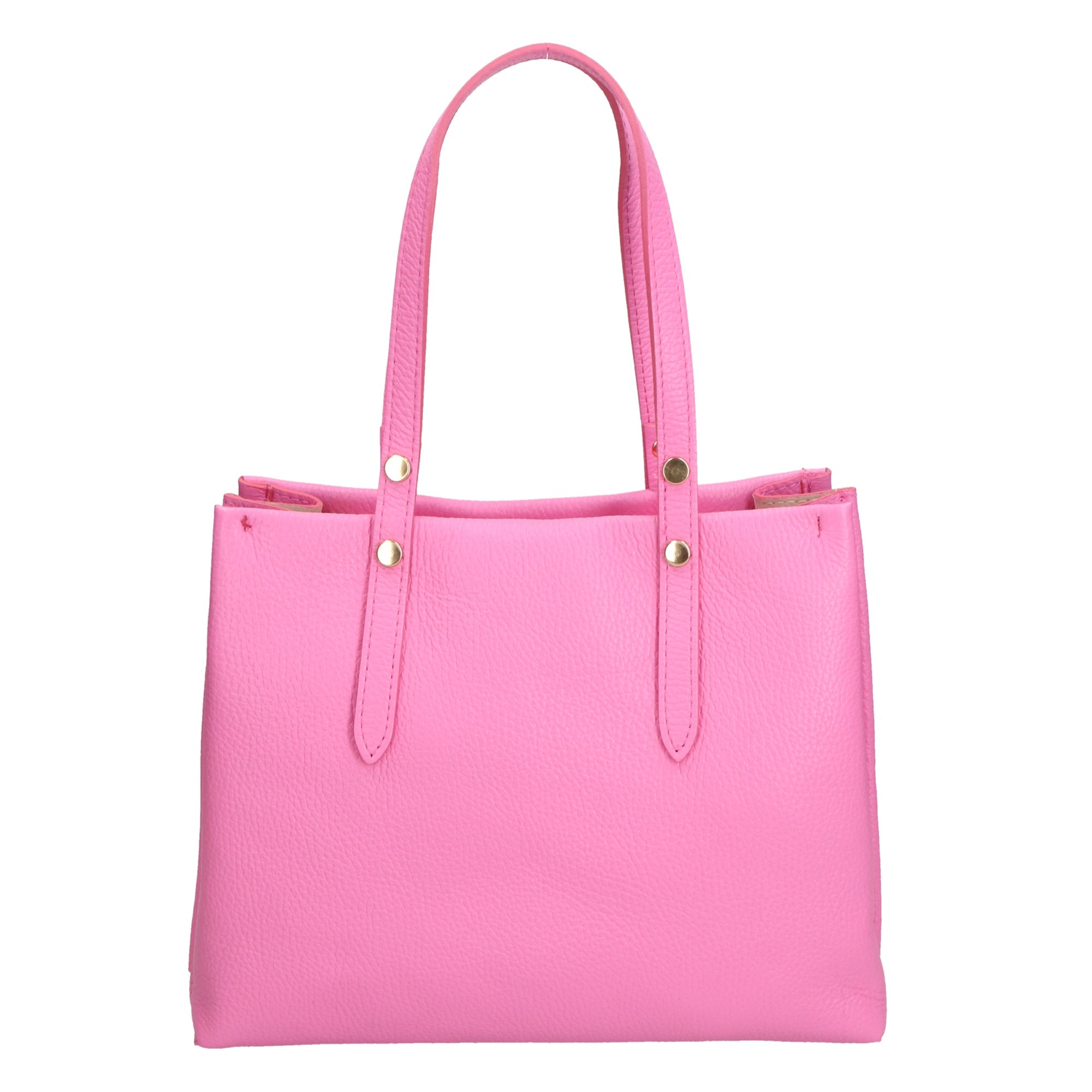 Borsa a spalla da Donna in Vera Pelle | Gave Lux | GLX220624523FBG-D213_PINK