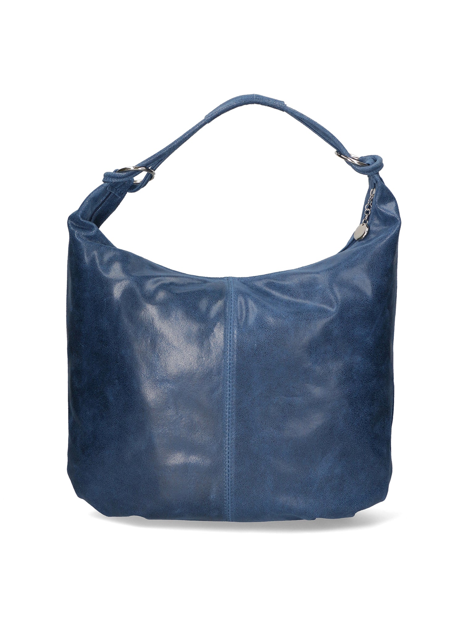 Borsa a sacca da Donna in Vera Pelle | Gave Lux | GLX22528023FBG-012_BLU_JEANS