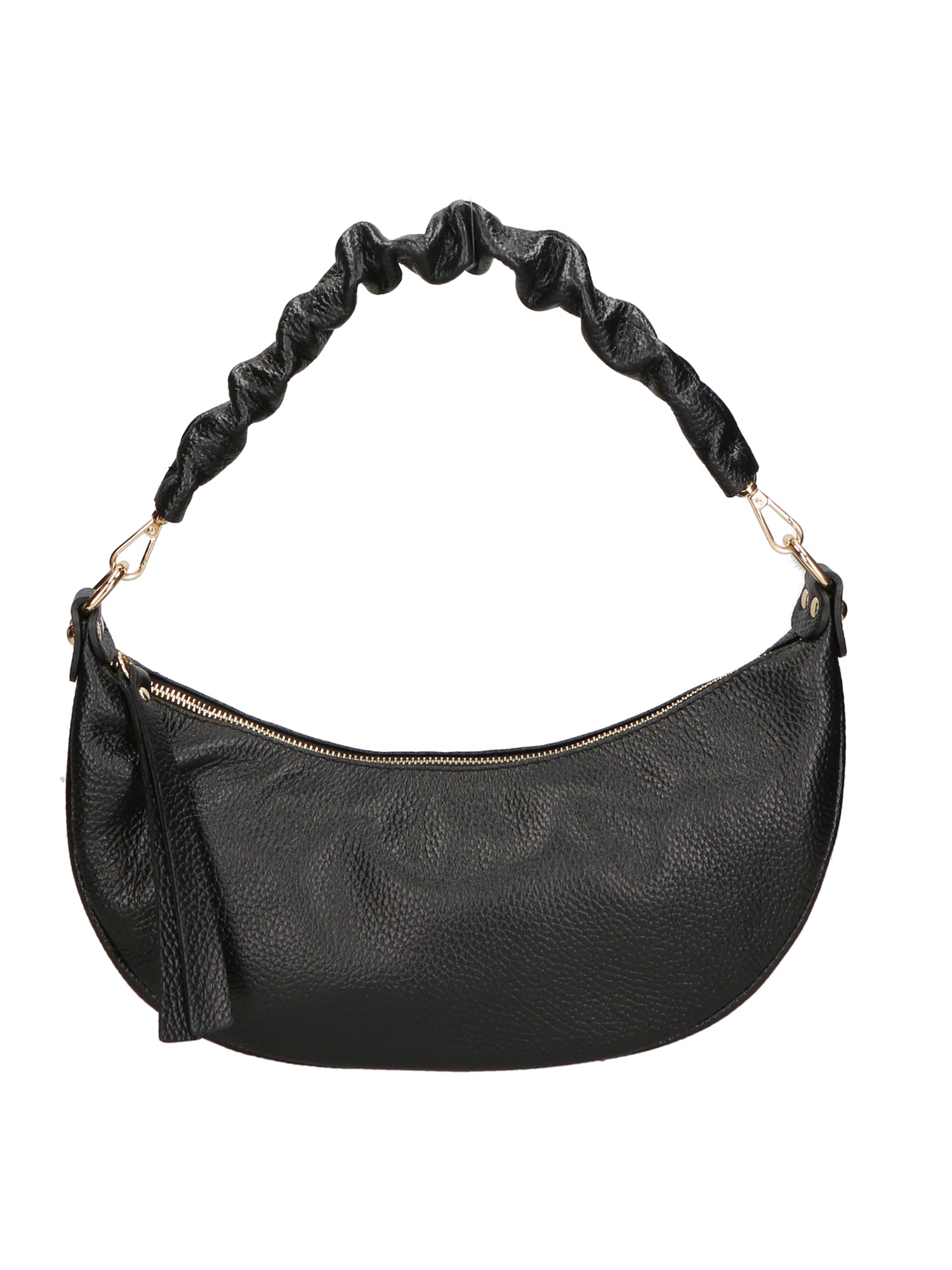 Borsa a spalla da Donna in Vera Pelle | Gave Lux | GLX220591623FBG-C28_NERO