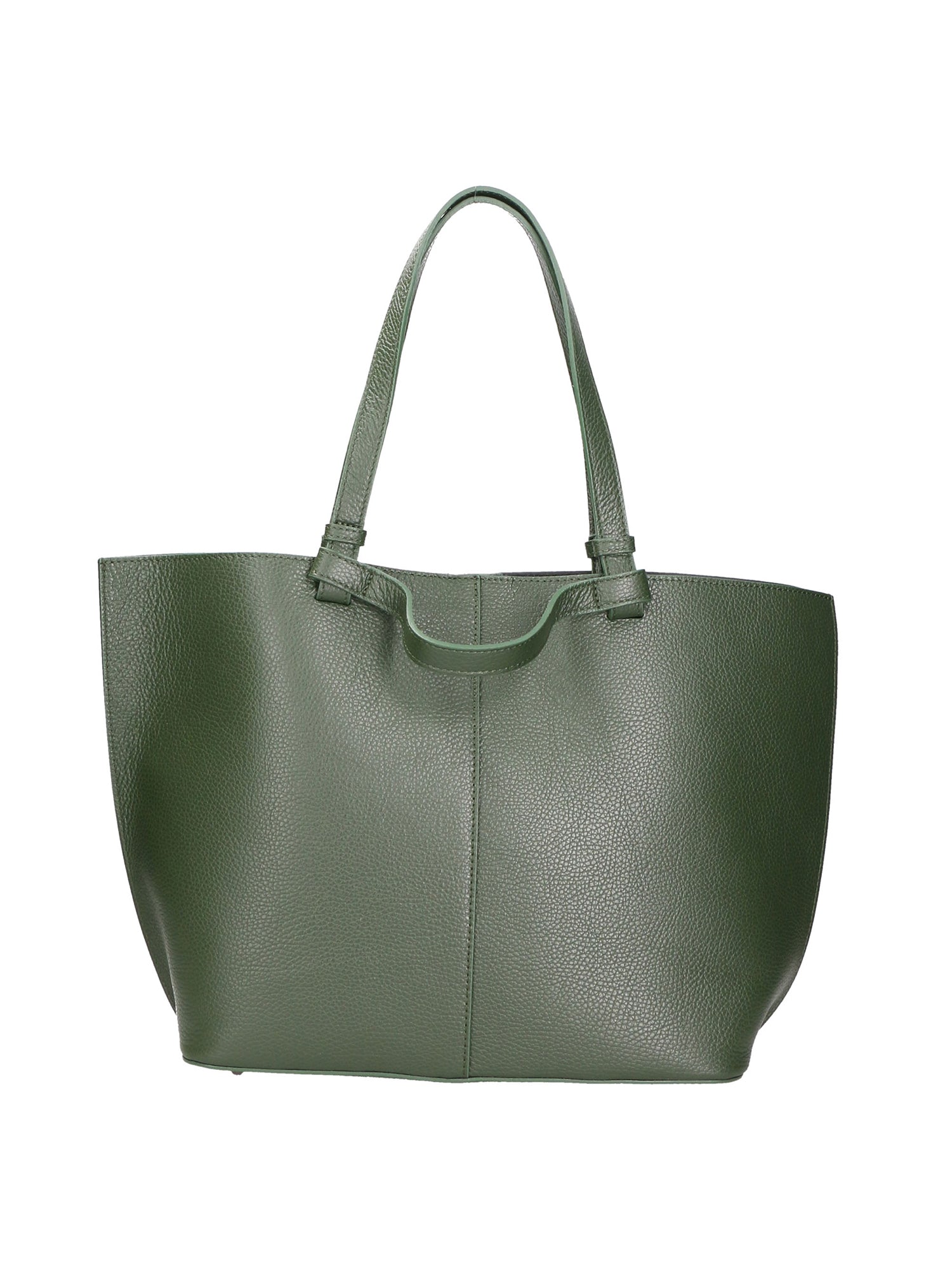 Borsa a spalla da Donna in Vera Pelle | Gave Lux | GLX220577923FBG-D14_VERDE_SCURO