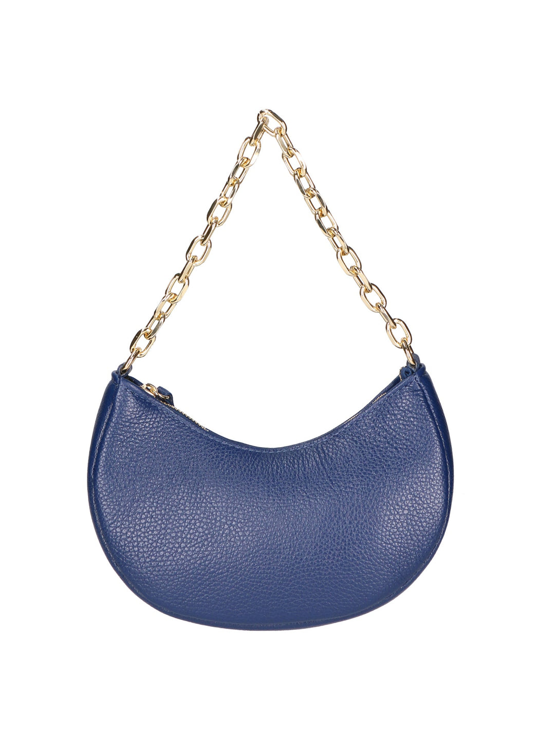 Borsa a spalla da Donna in Vera Pelle | Gave Lux | GLX220651123FBG-D24_BLU_JEANS
