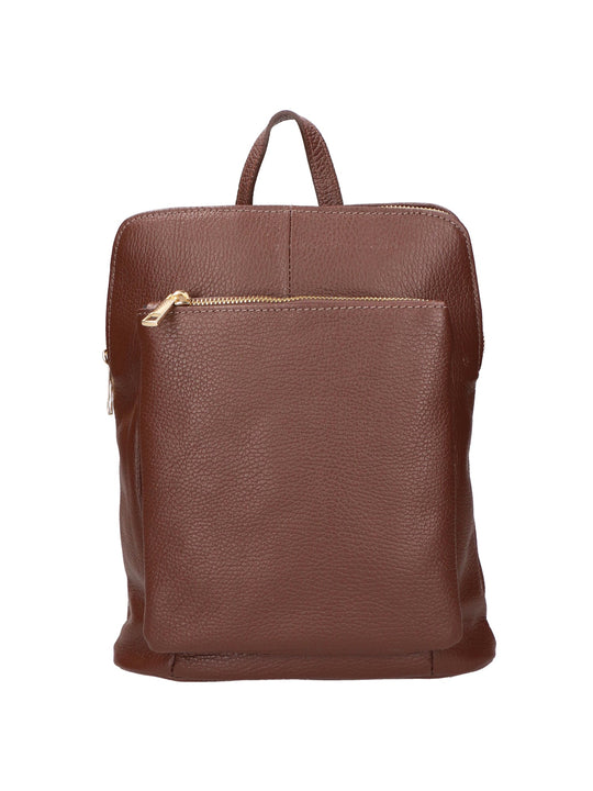 zaino da Donna in Vera Pelle | gave lux | GLX220651423FBG-D223_CIOCCOLATO