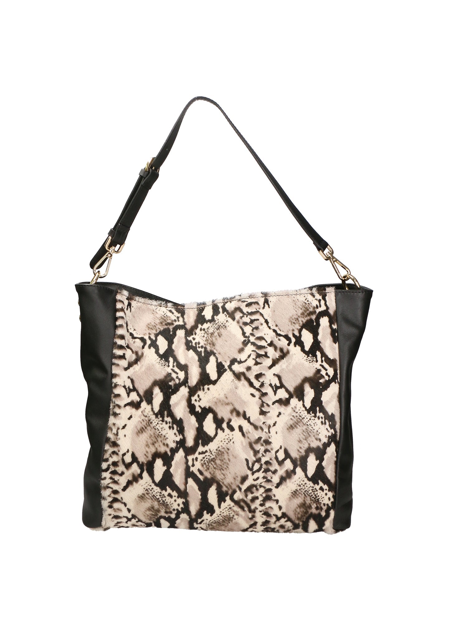 Borsa a spalla da Donna in Vera Pelle | Gave Lux | GLX220547523FBG-PITONE_BIANCO_008