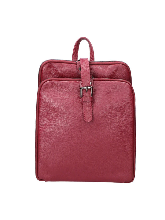 Zaino da Donna in Vera Pelle | Gave Lux | GLX220578623FBG-D34_BORDO
