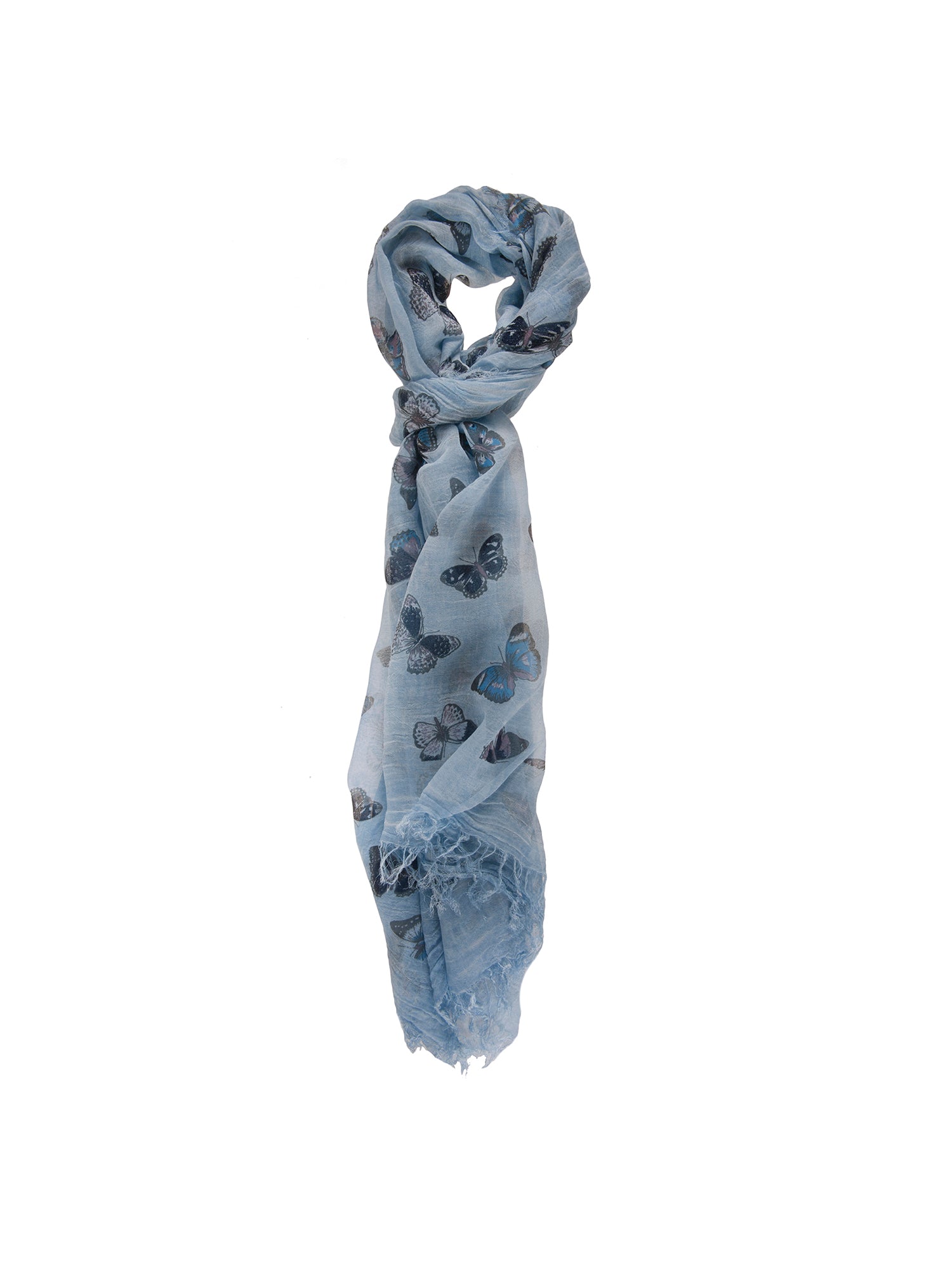 Foulard Unisex in Cotone e seta | Gave Lux | GLX22L102923FBG-BLU