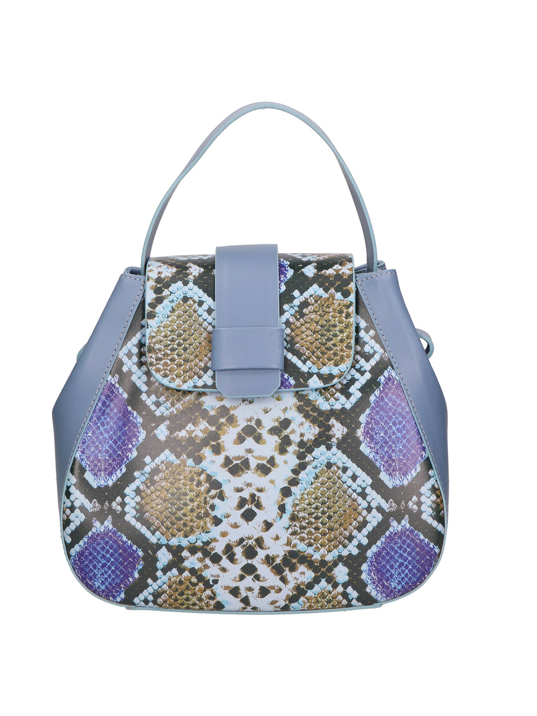 Borsa a mano da Donna in Vera Pelle | Gave Lux | GLX2256016423FBG-CIELO