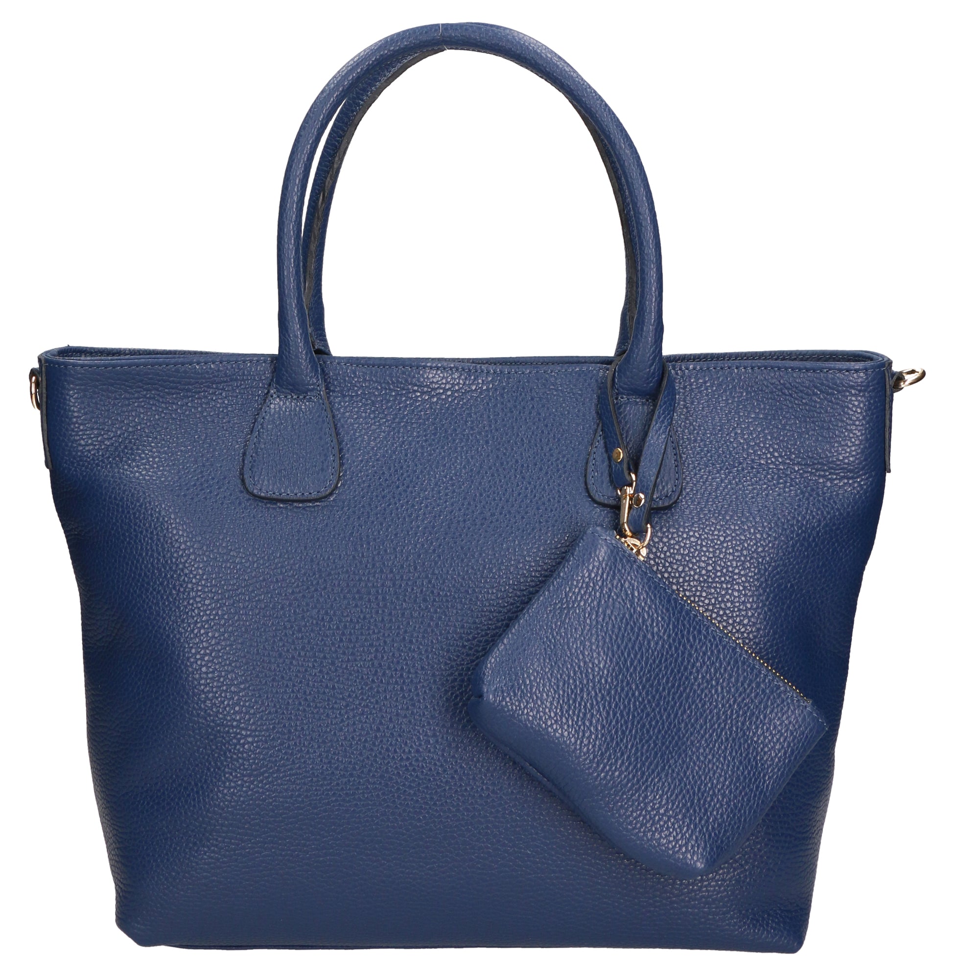 Borsa a mano unisex In Vera pelle | gave lux | GLX220652023FBG-D24_BLU_JEANS