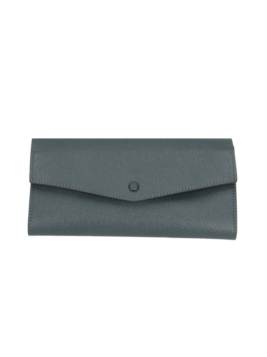 Portafoglio da Donna in Vera Pelle | Gave Lux | GLX2260303-223FBG-BLU_JEANS_DENIM