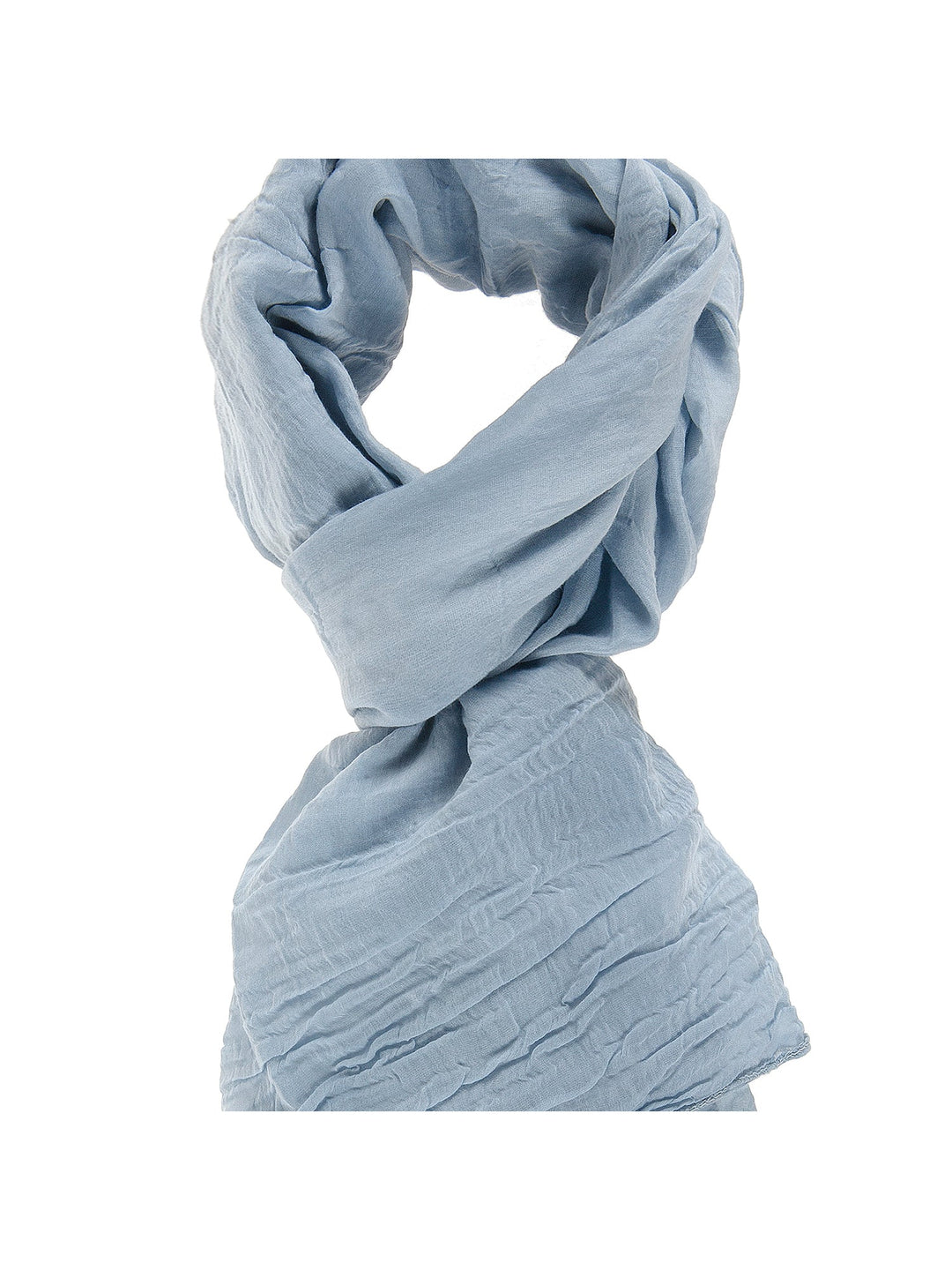 Thea Unisex-Schal aus Baumwolle und Seide