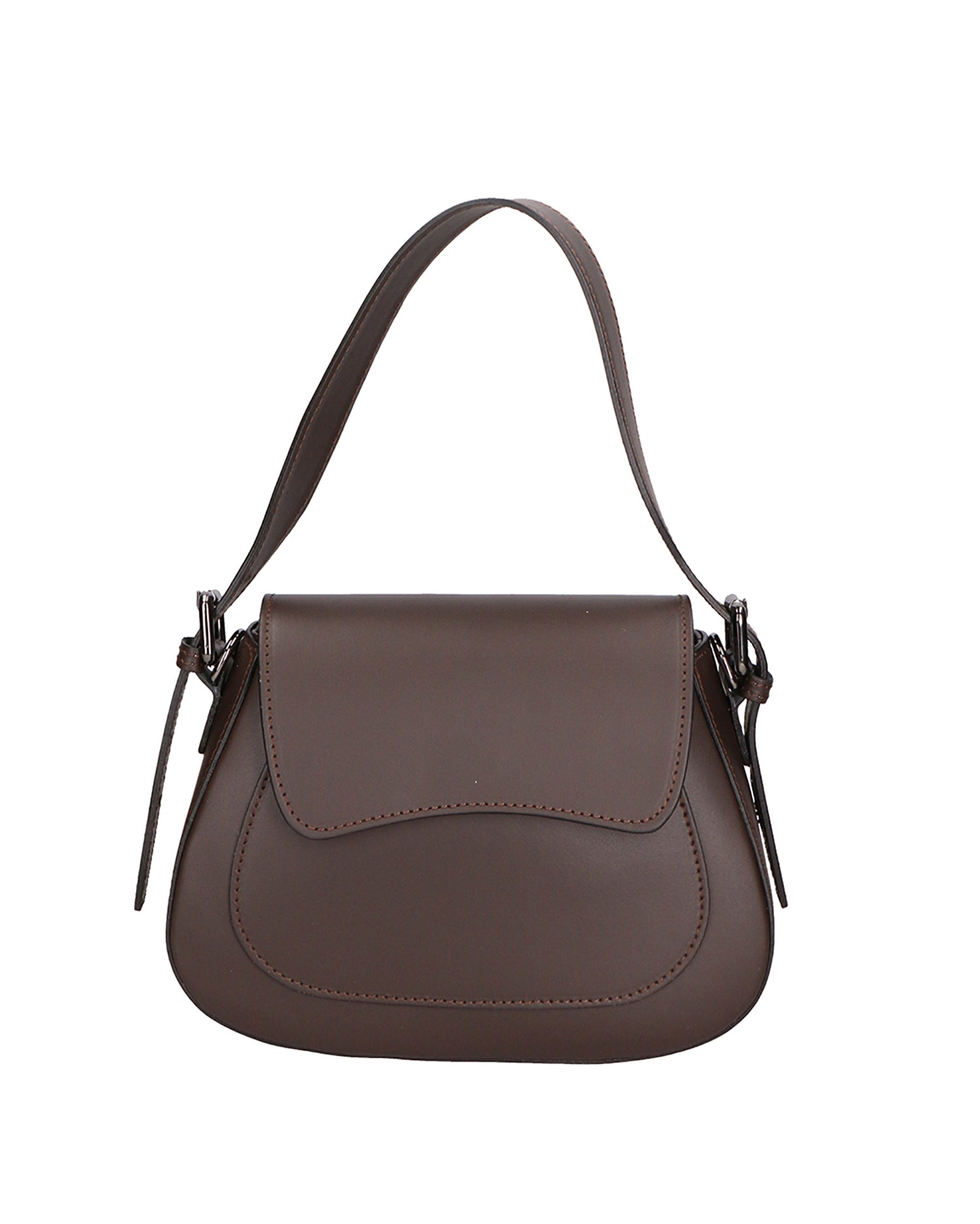 Borsa a mano da Donna in Vera Pelle | Gave Lux | GLX220652323FBG-L136_T.MORO