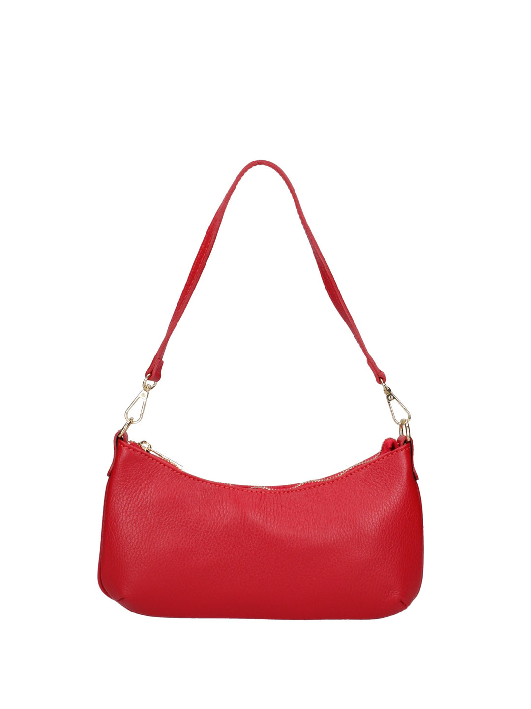 Borsa a spalla da donna In Vera pelle | Gave Lux | GLX220740023FBG-D58_ROSSO_FUOCO