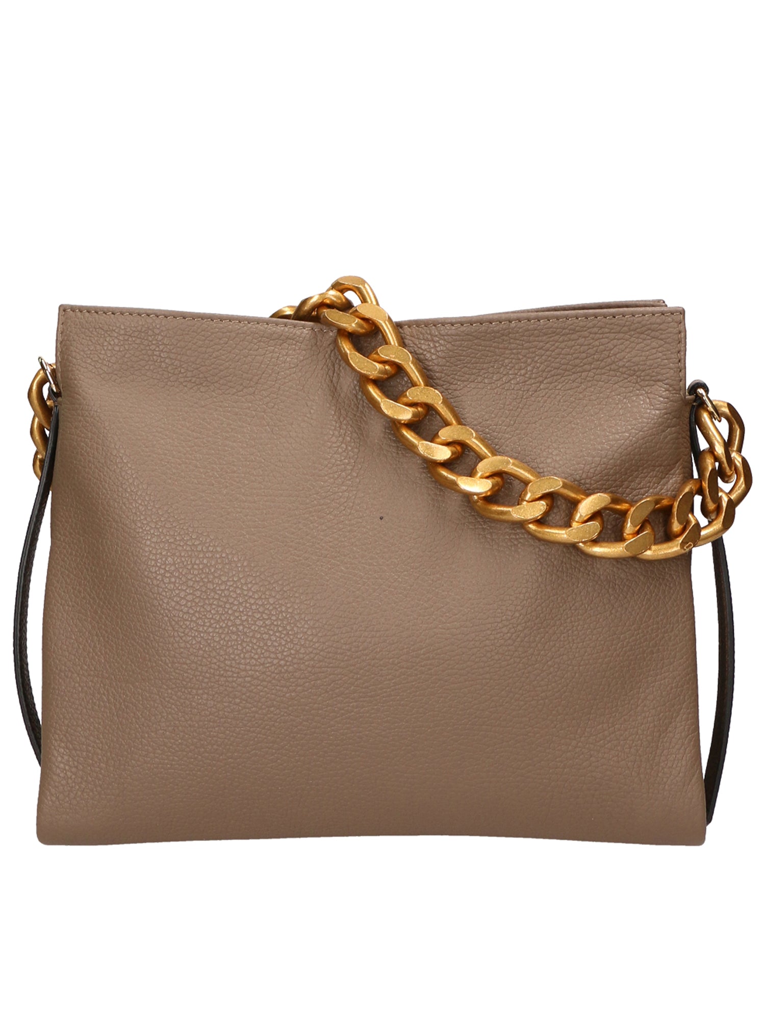 Borsa a spalla da Donna in Vera Pelle | Gave Lux | GLX220541723FBG-D40_TAUPE