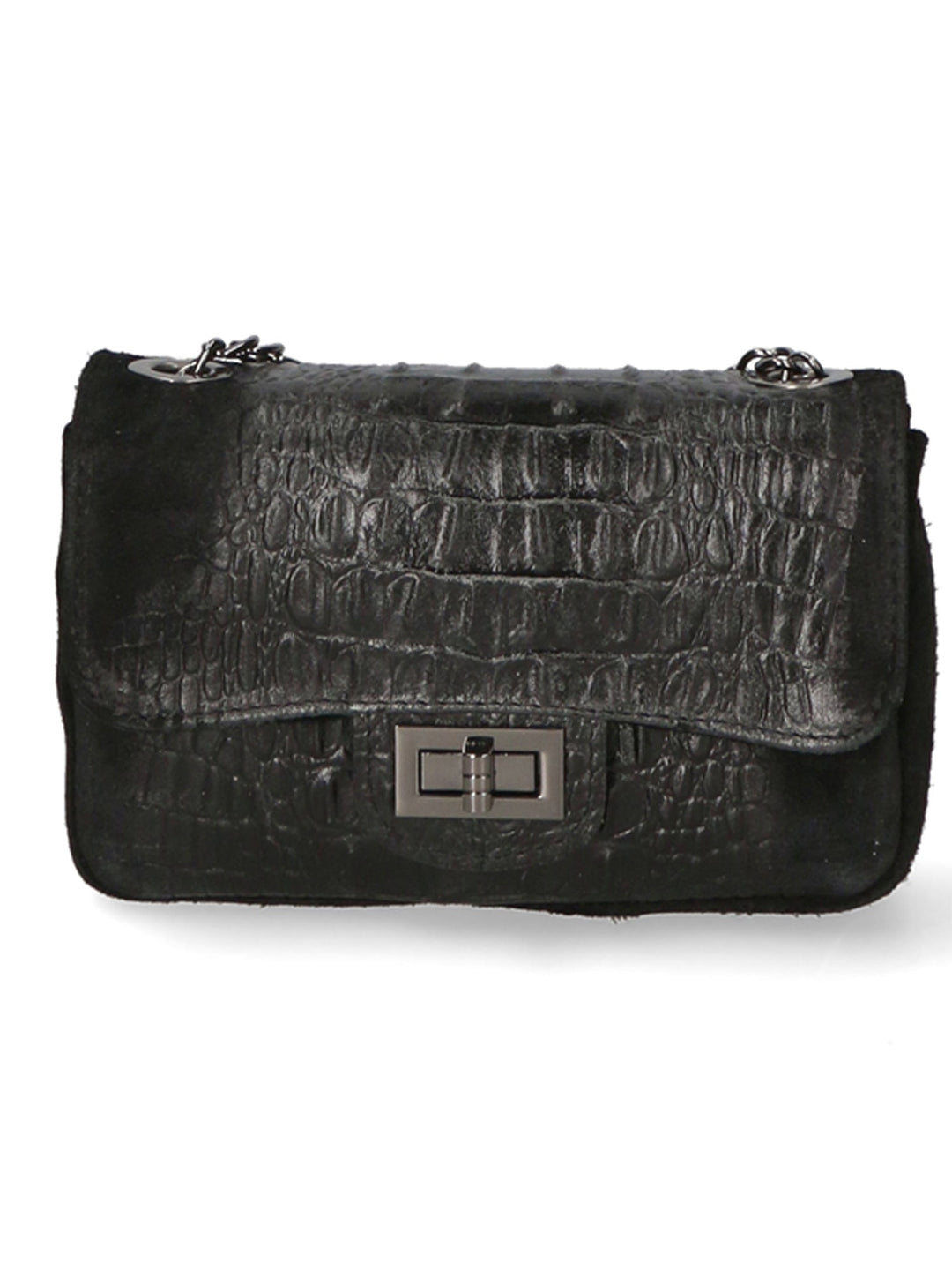 Borsa a tracolla da Donna in Vera Pelle | Gave Lux | GLX221002923FBG-NERO